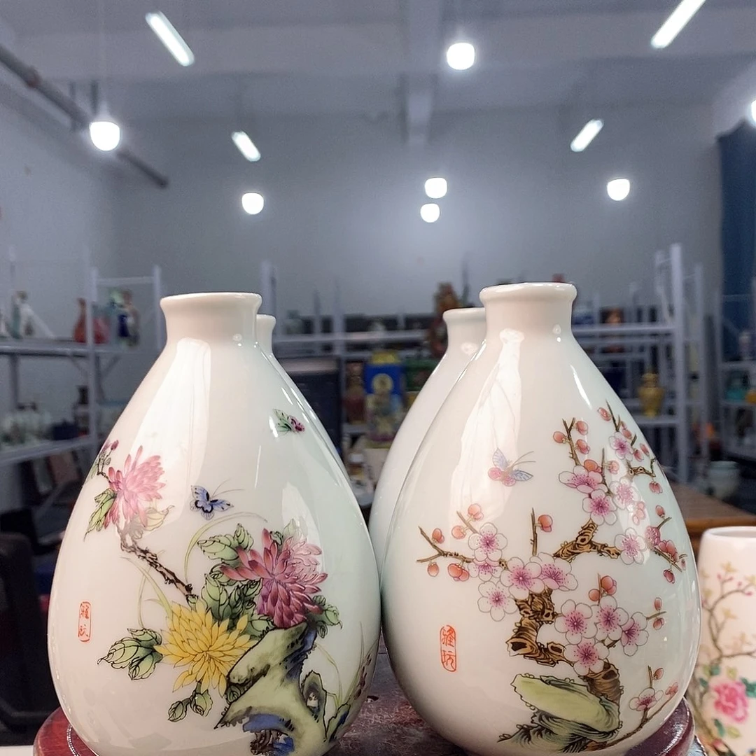 景德镇花瓶陶瓷摆件