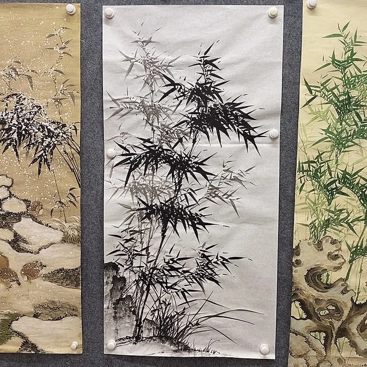 竖款新中式装饰画136-68