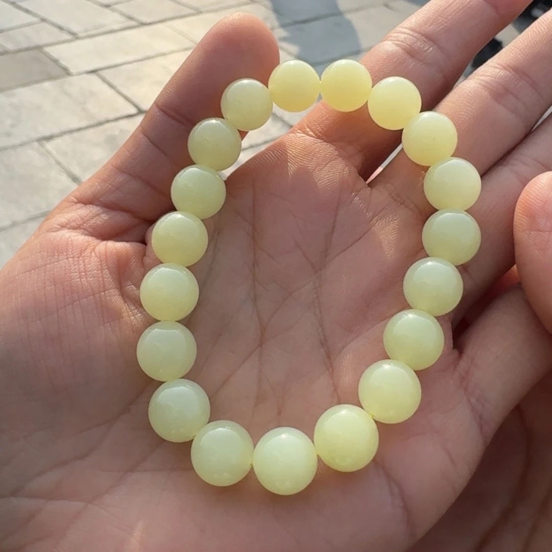 和田玉颈饰未镶嵌黄口卡10手串多样性拍一发一