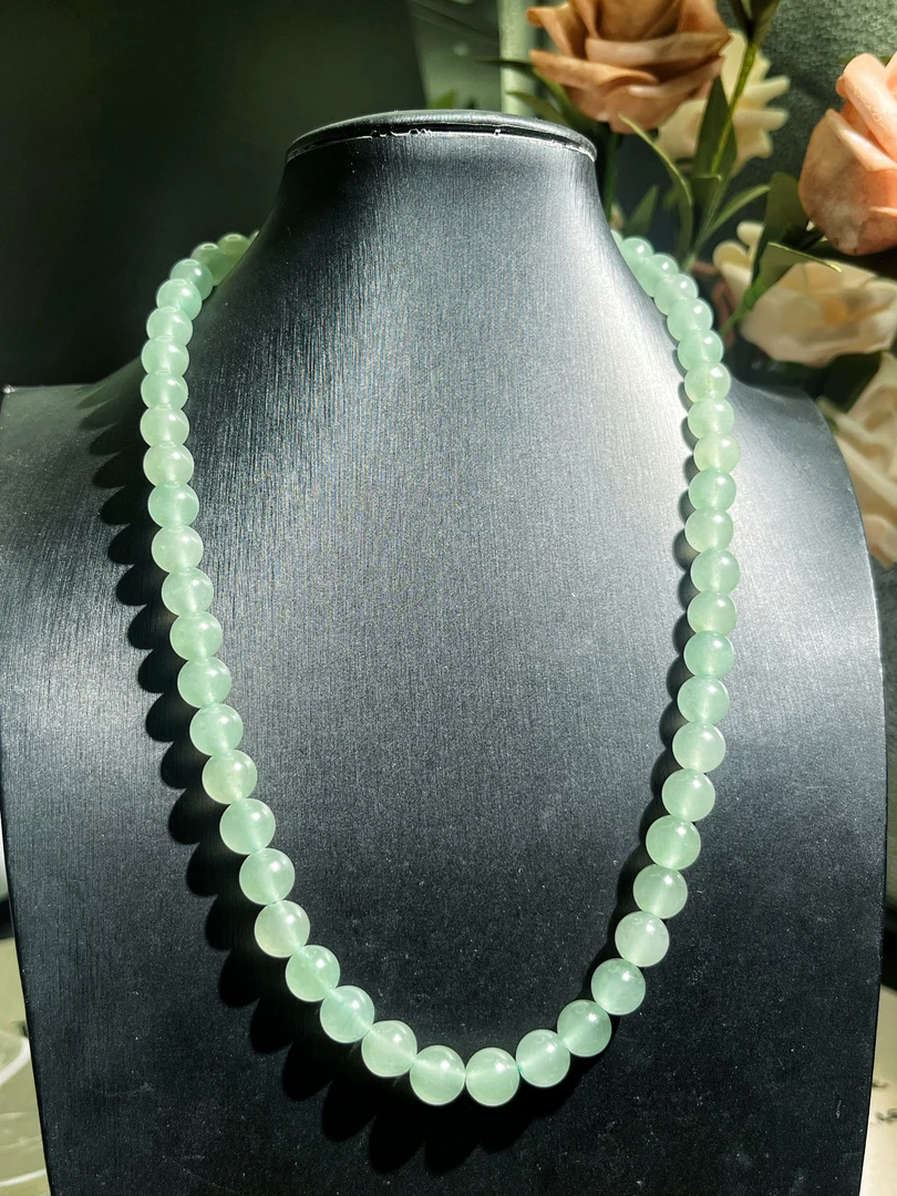 天然玉石设计款珠珠项链一-100985