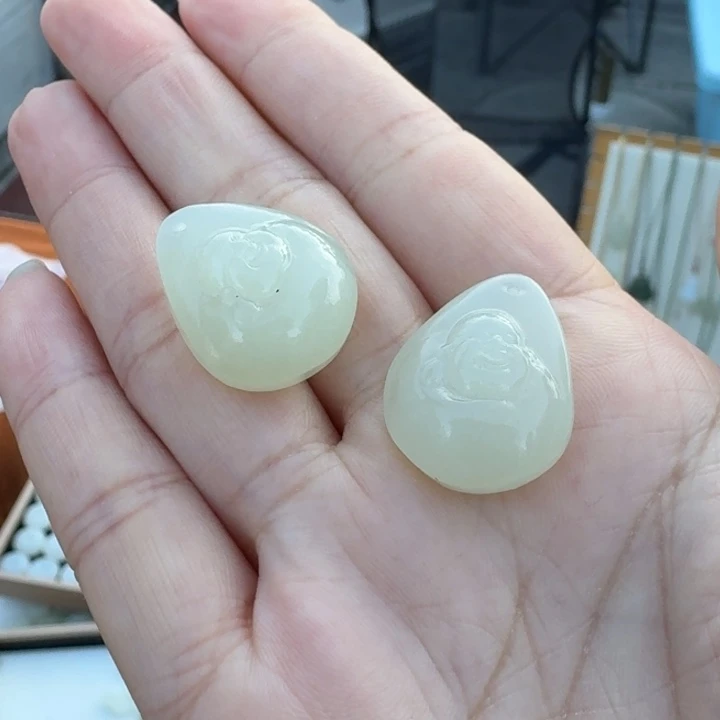 颈饰未镶嵌和田玉多样性发货拍一发一