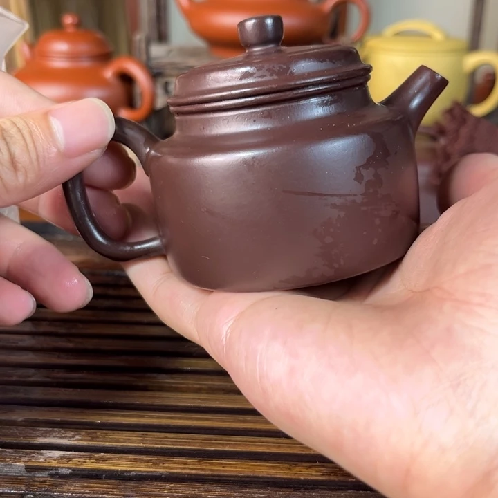 茶壶紫砂原矿紫砂手工制作