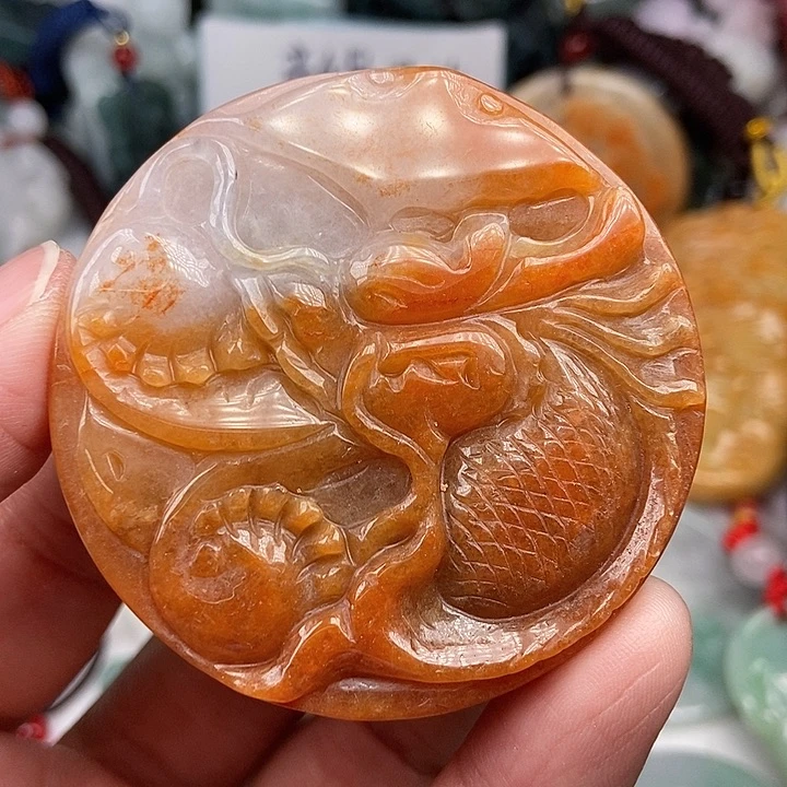 未镶嵌挂件翡翠翡翠