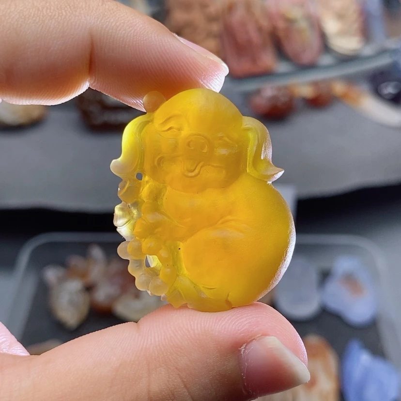 【闪购商品】未镶嵌吊坠定制玛瑙