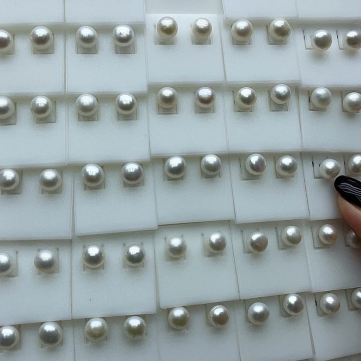 天然珍珠，喜欢自己拍未镶嵌淡水珍珠天然珍珠，福利炸不停