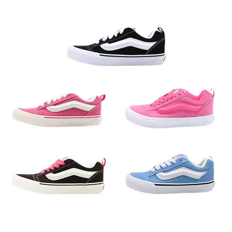 VANS范斯Knu Skool面包鞋印花鞋带男鞋女鞋板鞋情侣