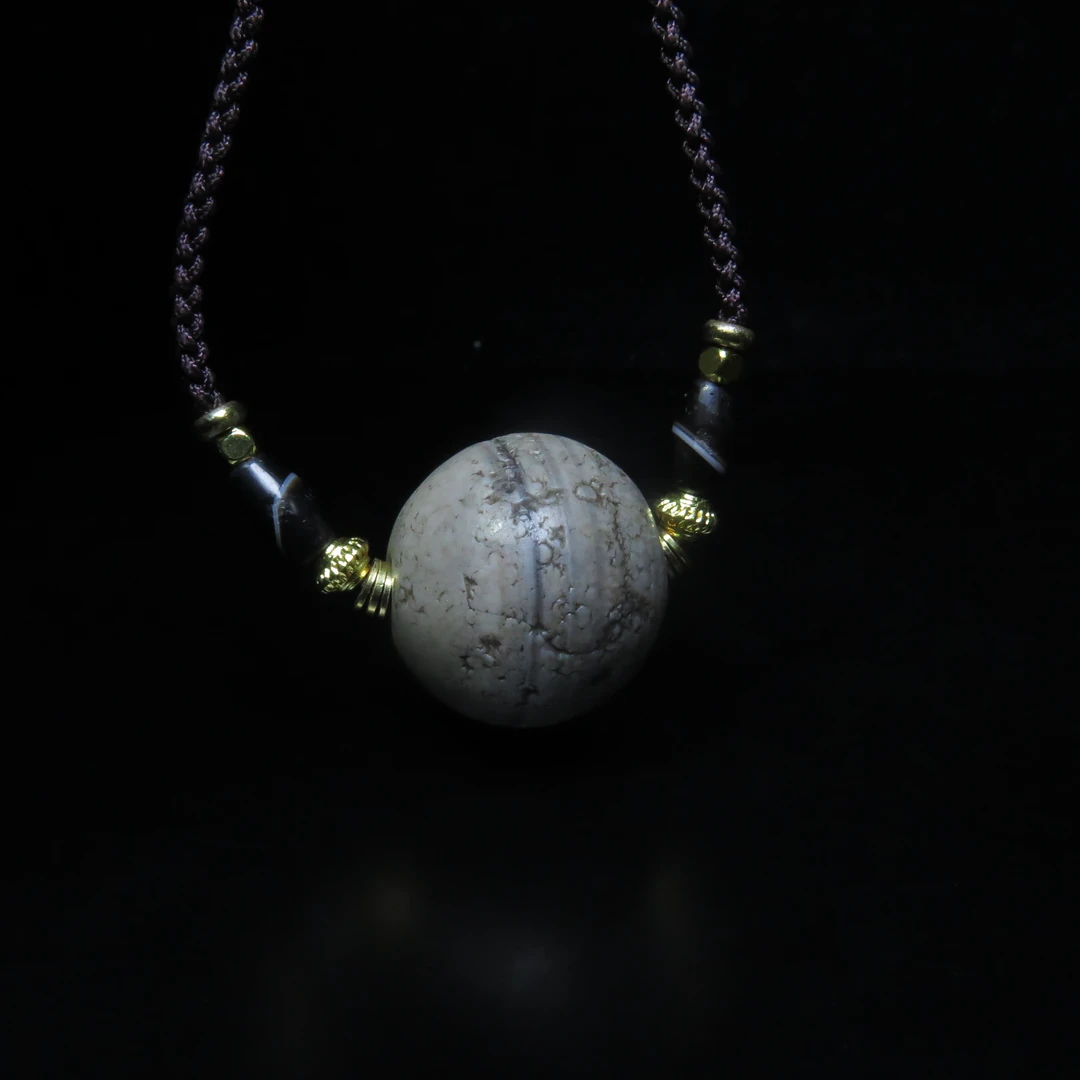 明代玛瑙珠饰/MZ513593/玛瑙/民族文物