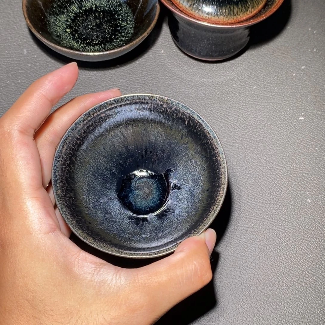 清***淮茶盏建盏主人杯一只