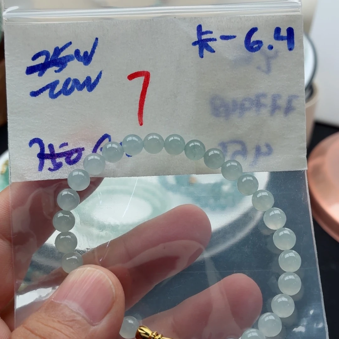 定制翡翠未镶嵌翡翠珠链