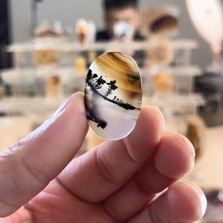 玛瑙/玉髓未镶嵌吊坠(不含链)