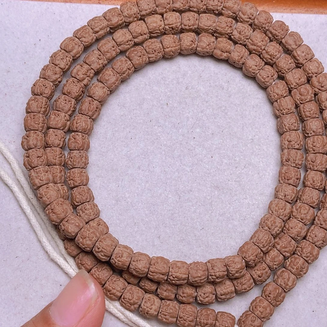 无***虑金刚菩提吊坠龙切108
