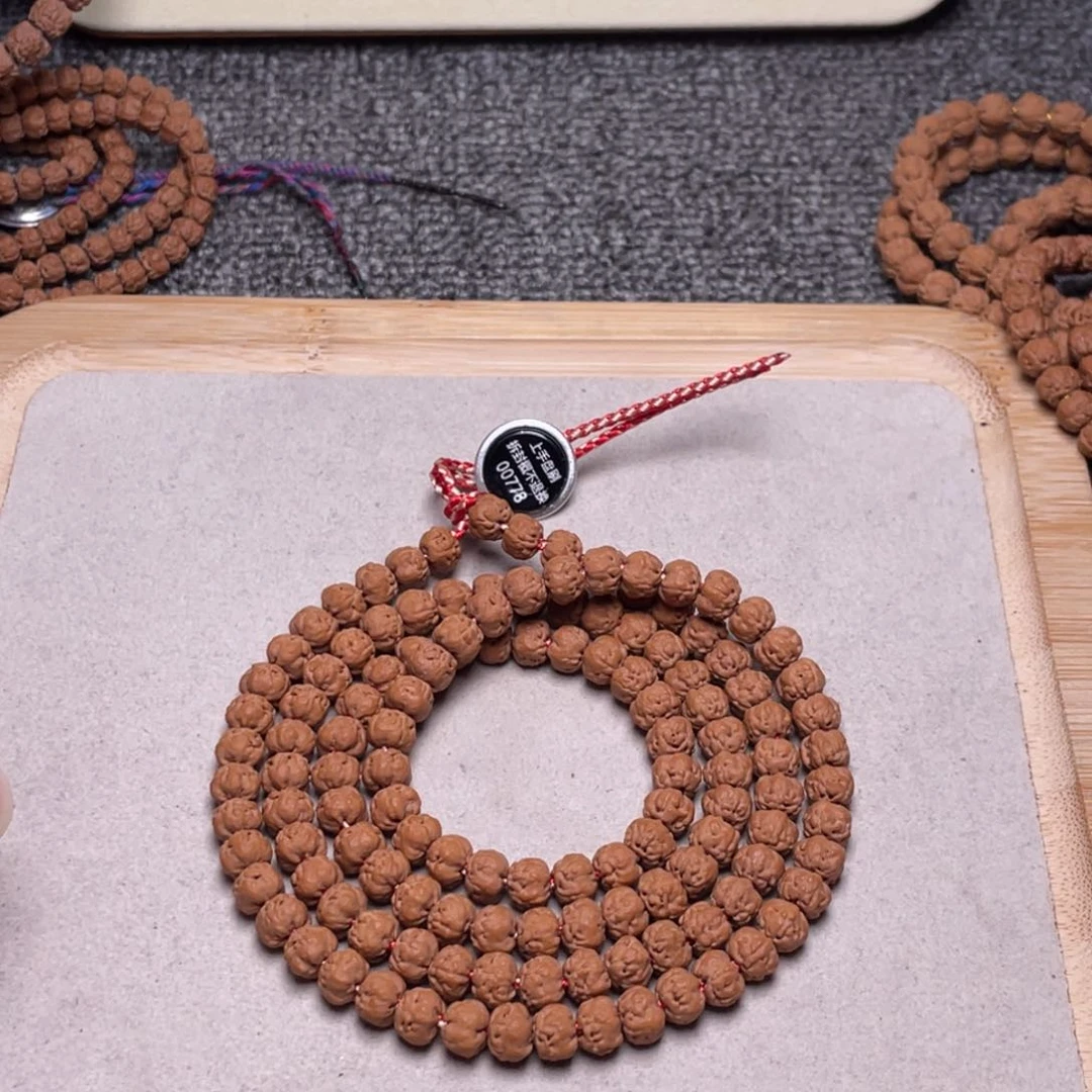 用***1金刚菩提手串定制款5S佛手尺寸6.8