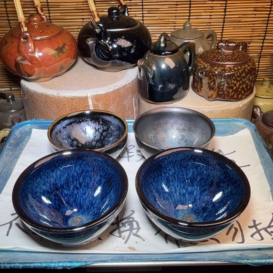 茶盏建窑建盏 微瑕作品