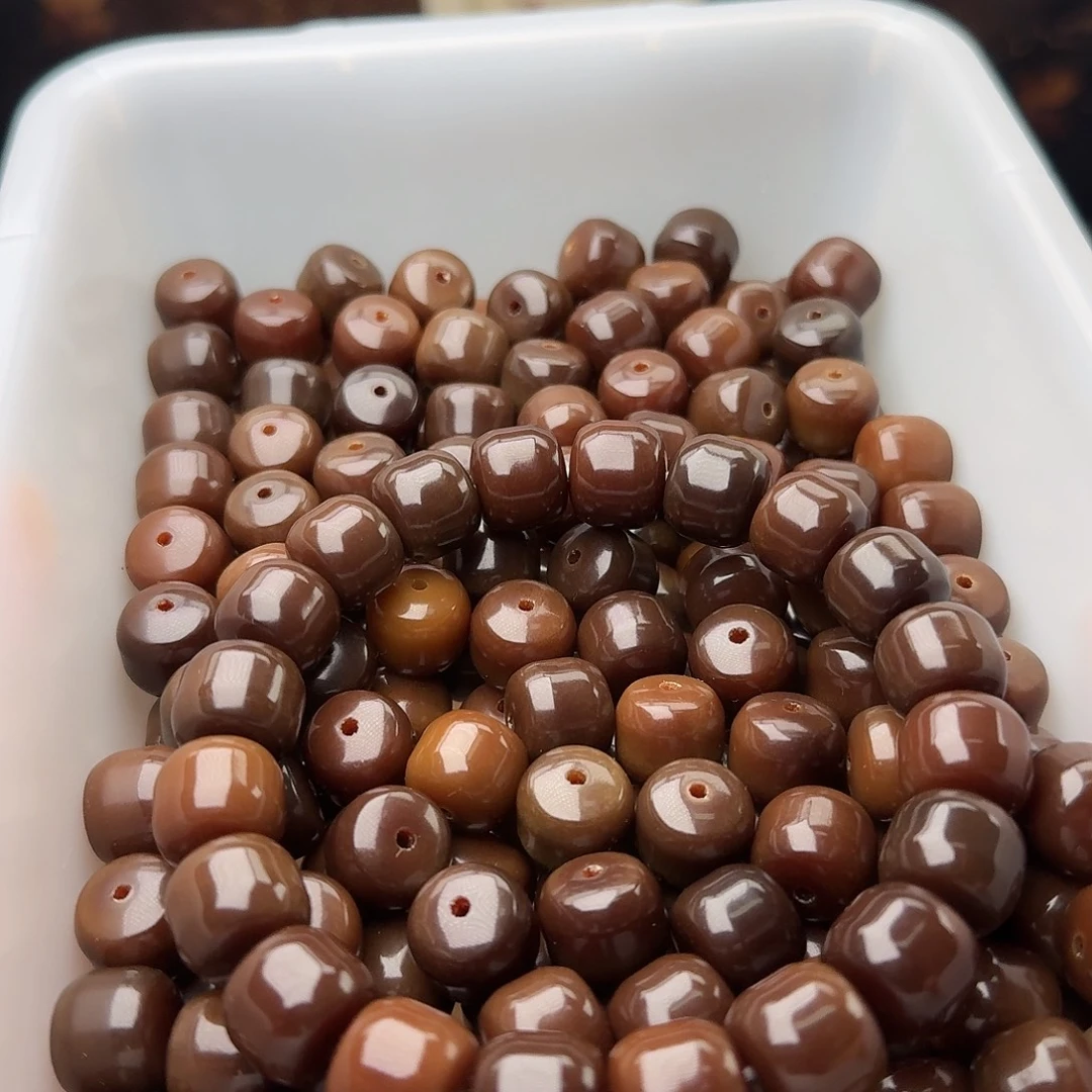 吊坠菩提根/象牙果50颗油膏巧克力14干磨汉堡