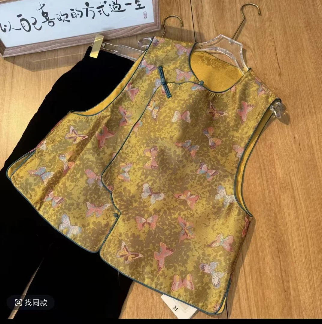 新中式女装新款时尚爆款马甲