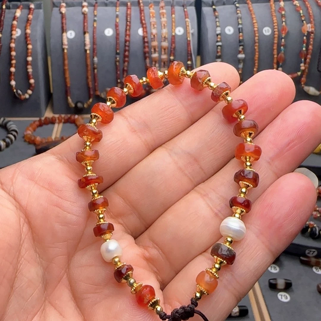 未镶嵌颈饰玛瑙/玉髓