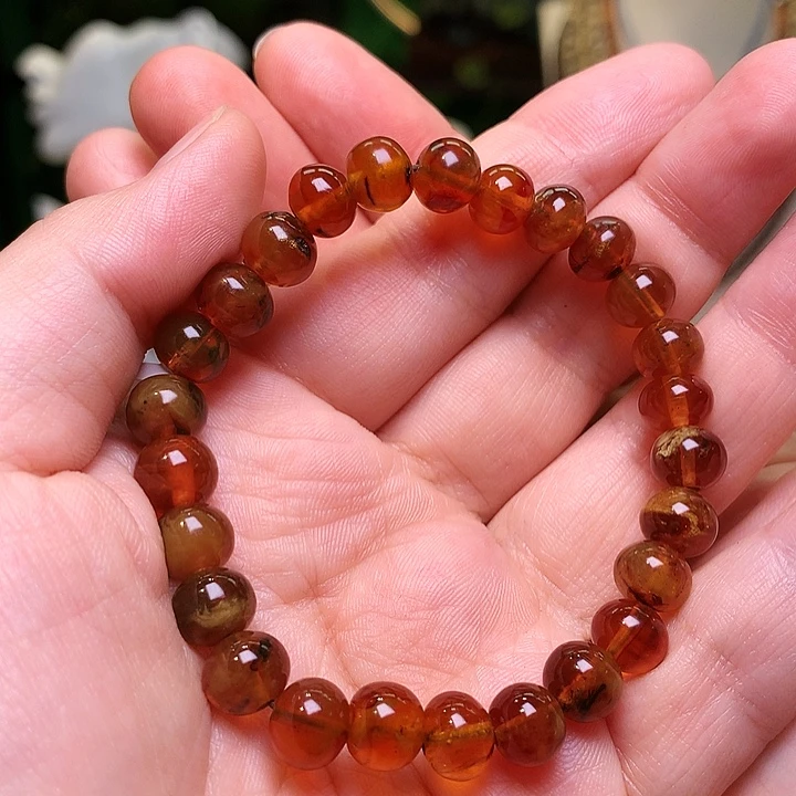 琥珀未镶嵌裸石抚顺琥珀8-305