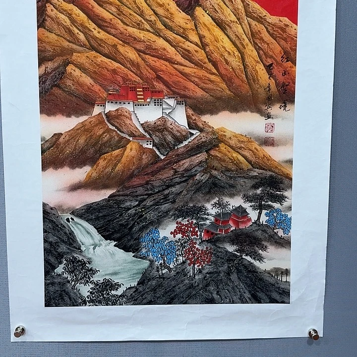 国画莫国宾国画作品