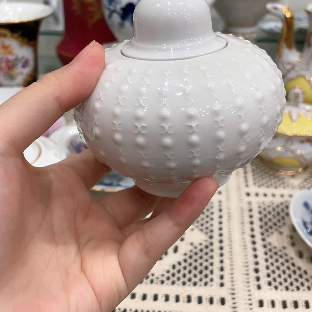 摆件中古一等糖罐