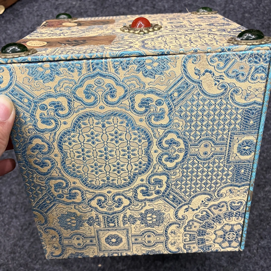 【闪购商品】福利福利福利蓝木箱摆件复古风