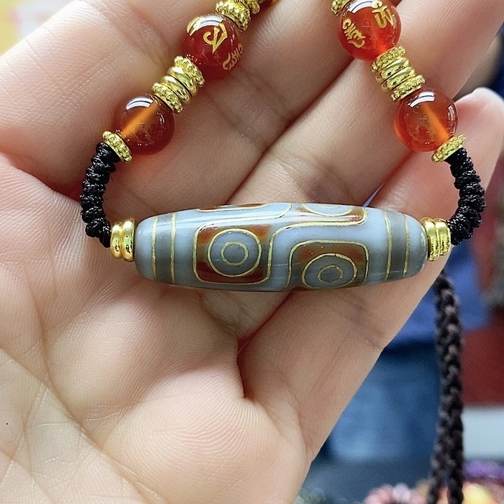 玛瑙/玉髓合金颈饰