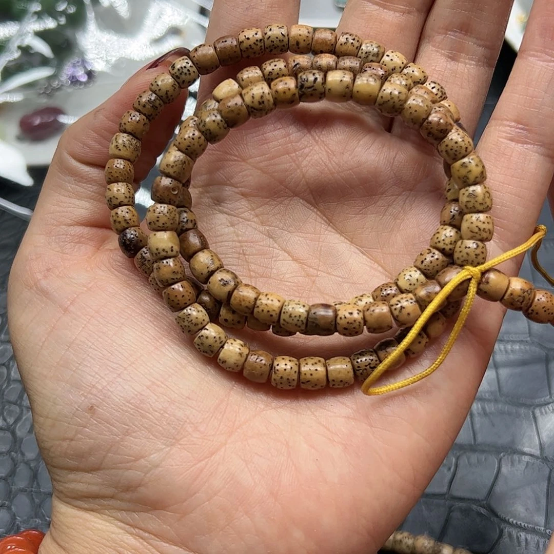 银S925镶嵌手链烟晶星月半成品