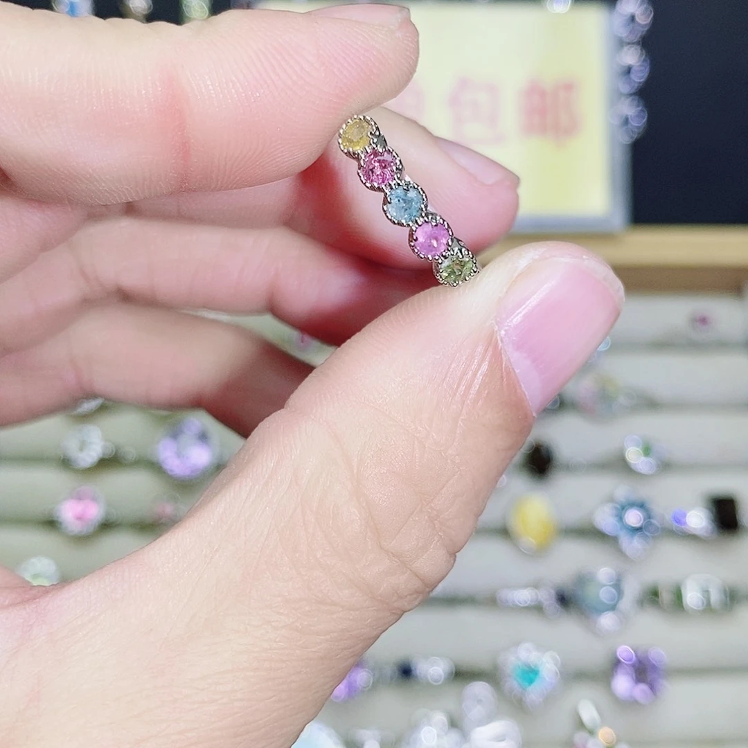 未镶嵌戒指碧玺588