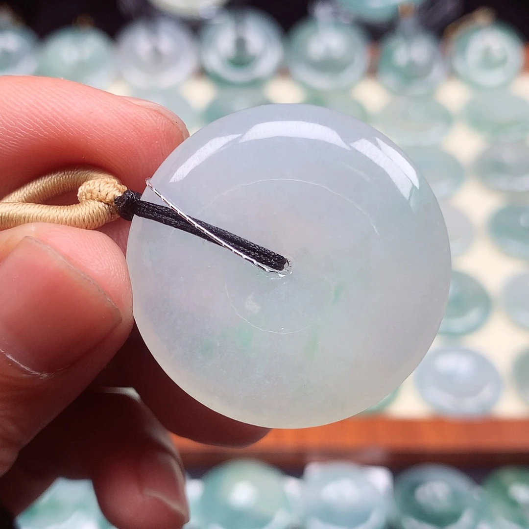 颈饰未镶嵌翡翠33.7-6.0mm