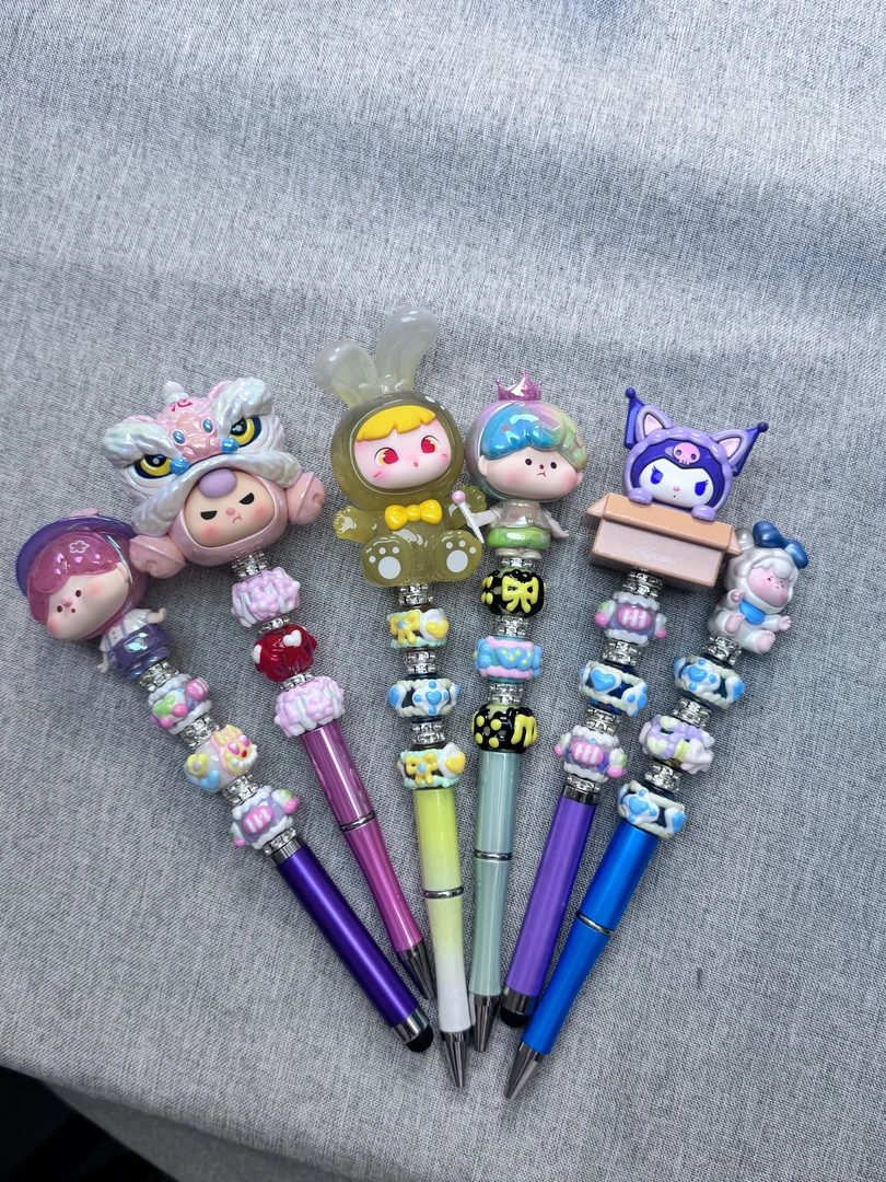【主播拆】手工DIY萌粒笔创意礼品