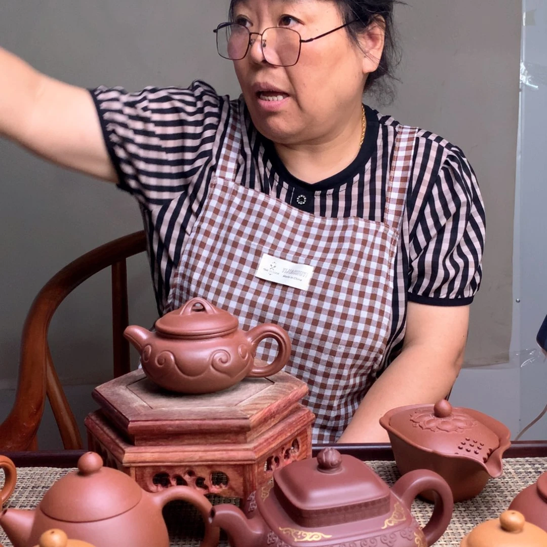 中***海茶壶紫砂宜兴紫砂壶茶壶原矿紫砂壶
