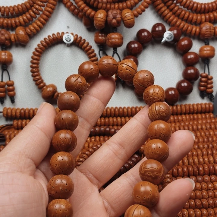 核桃桃核极限圆14花皮色差16颗