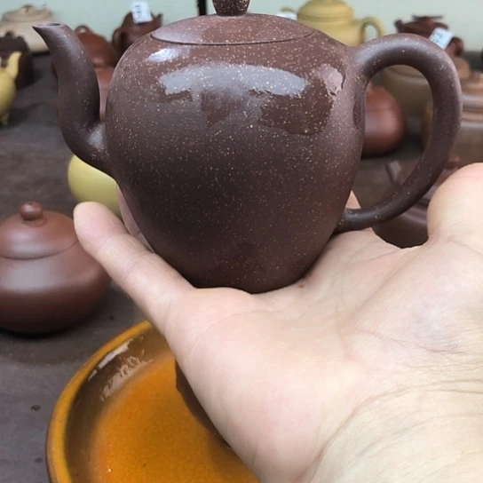 茶壶紫砂将坡泥美人肩250豪生左右
