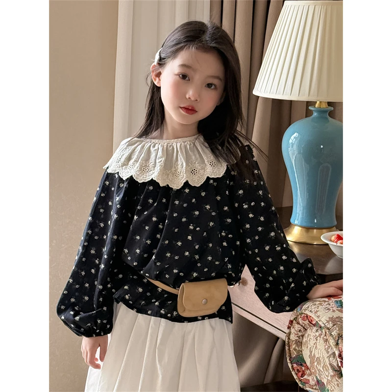 LJ·25春~花边领娃娃衫71669（汉服）
