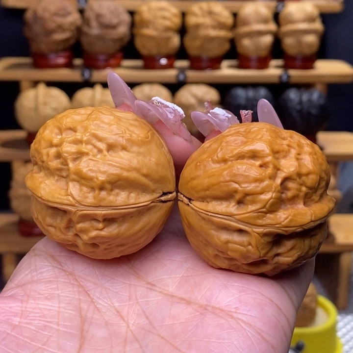 把件文玩核桃玄武金蟾29号42尺