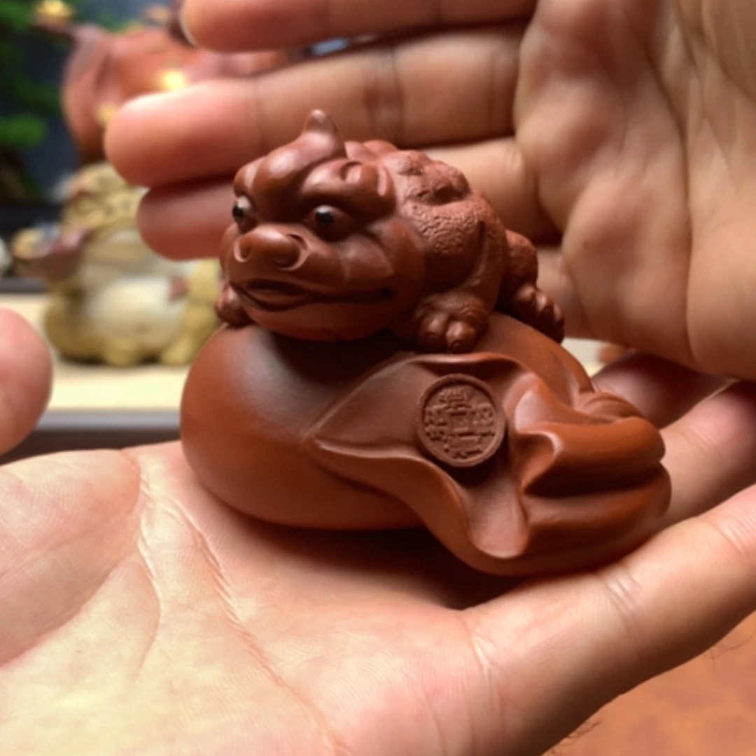 【闪购商品】紫砂茶宠紫砂壶手工艺制作