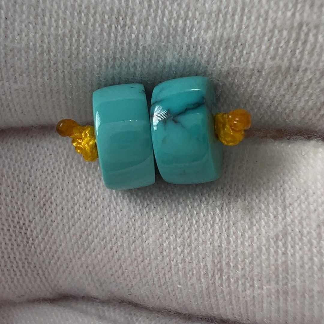 未镶嵌绿松石直切珠8mm