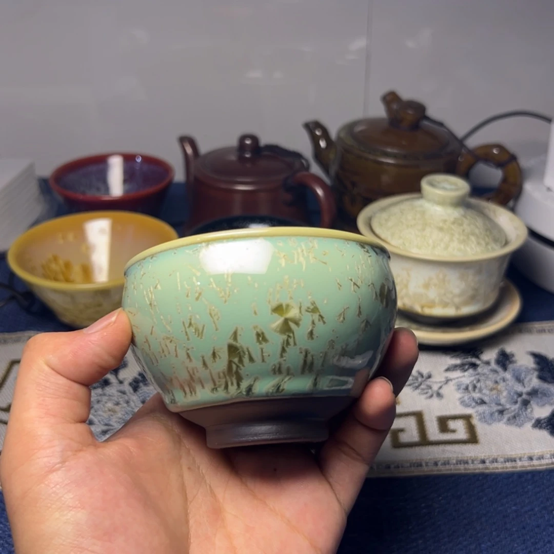 建阳建盏喝茶主人杯