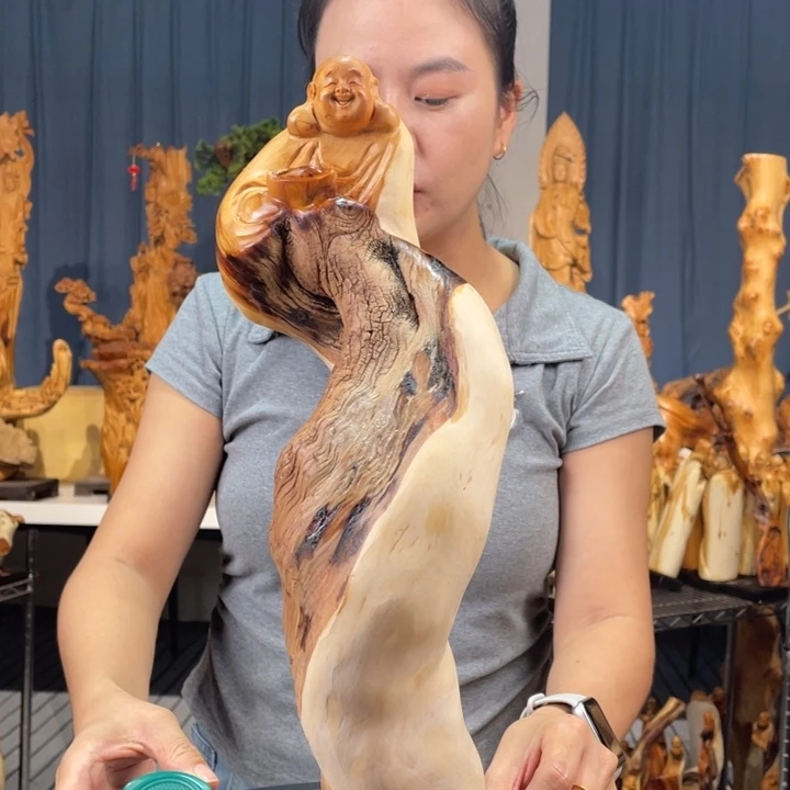 柏木（崖柏）随型摆件