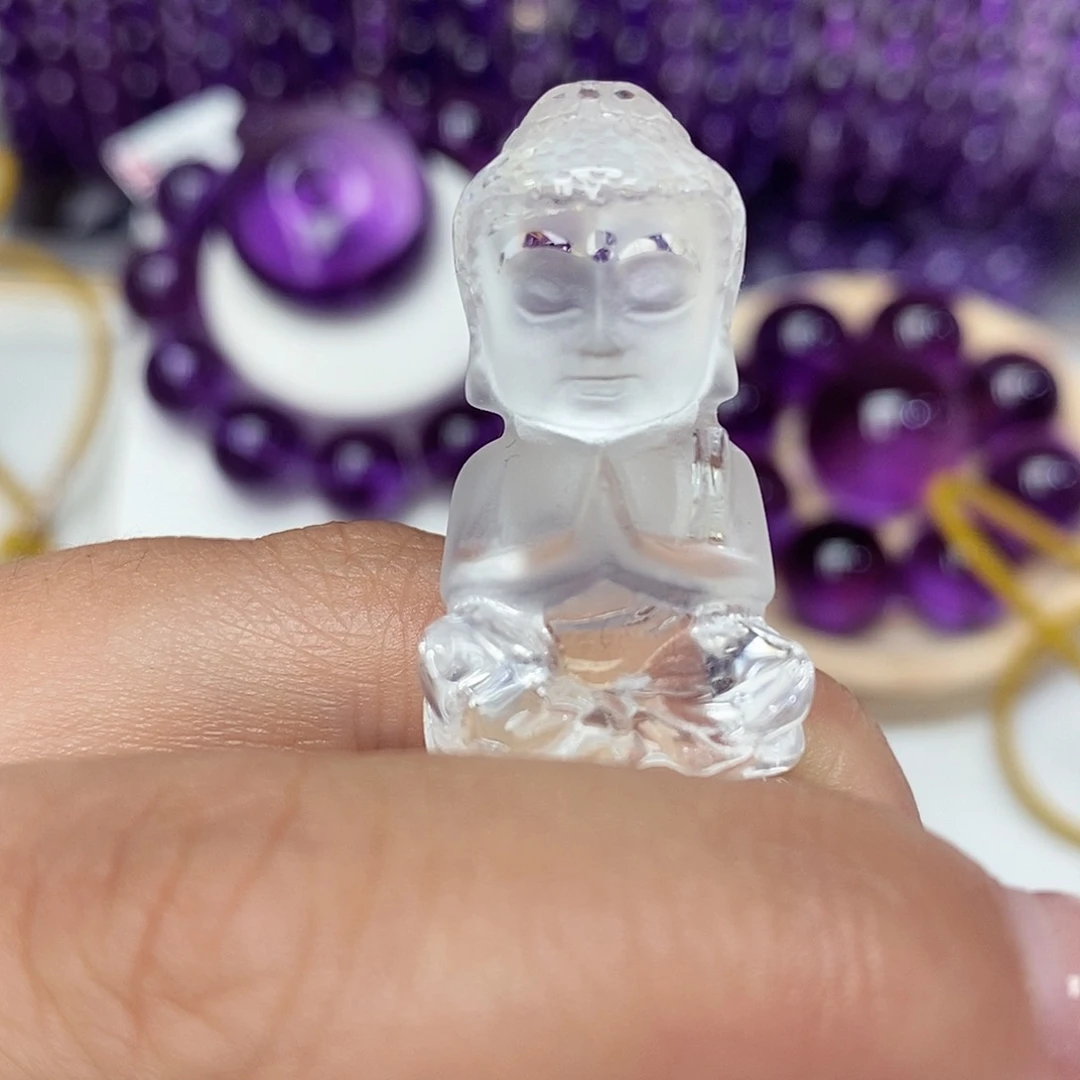 未镶嵌珠宝半成品水晶佛