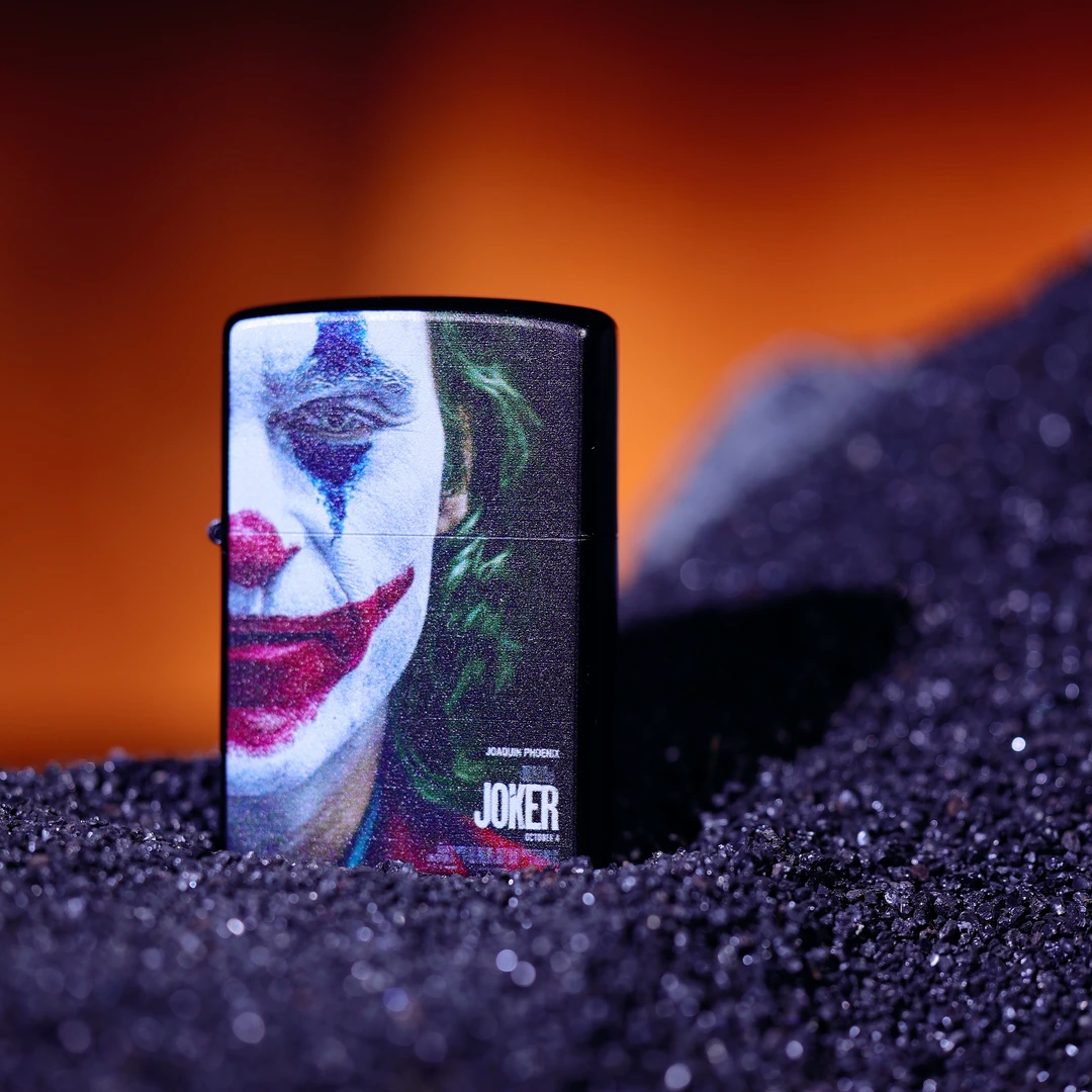 【火机国际总仓】丑皇双面小丑煤油打火机