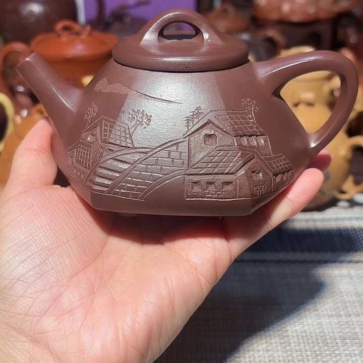 紫砂茶壶原矿宜兴紫砂