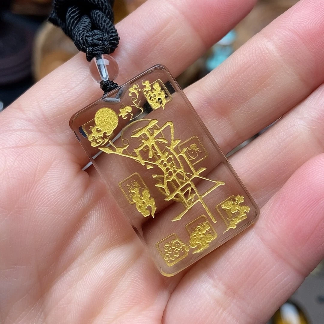水晶天然水晶吊坠未镶嵌