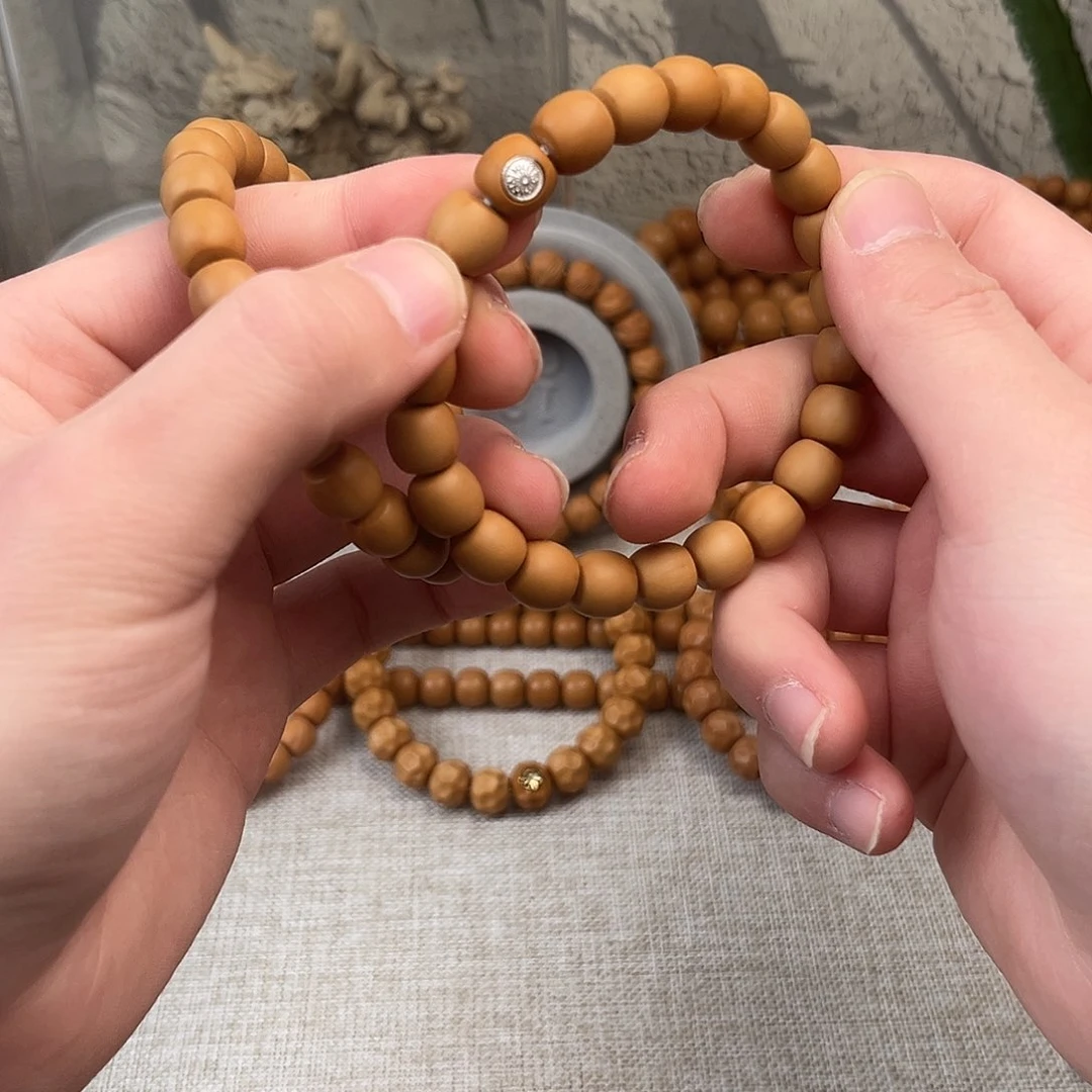 猴头核桃吊坠小直切9➕带镶嵌（非全品）