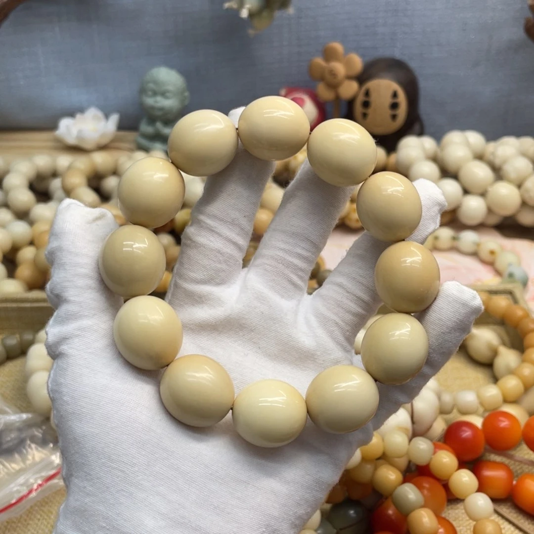 菩提根/象牙果吊坠22干磨瑕疵牙果鹅蛋106