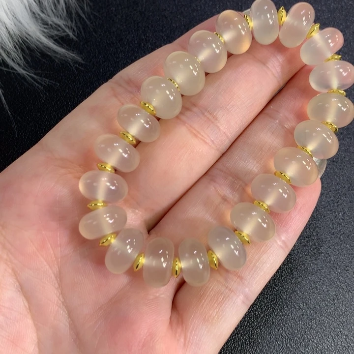 玛瑙/玉髓未镶嵌手链