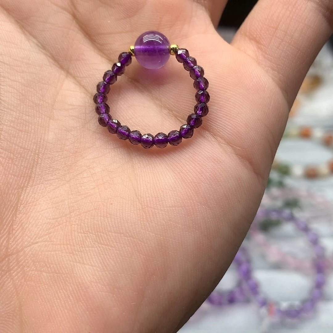 水晶手链未镶嵌天然