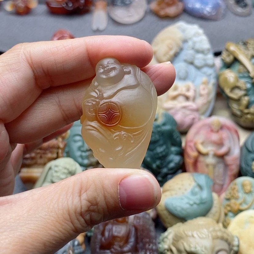 【闪购商品】未镶嵌吊坠定制玛瑙