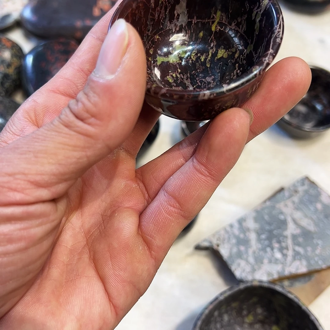 b***o梅花玉鱼缸石茶周边微瑕不退不换