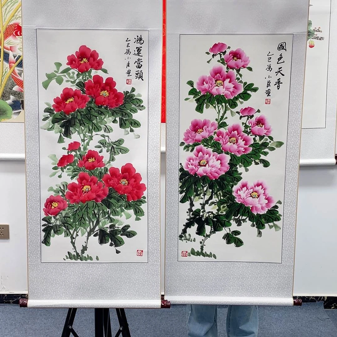国画手绘画绘画作品