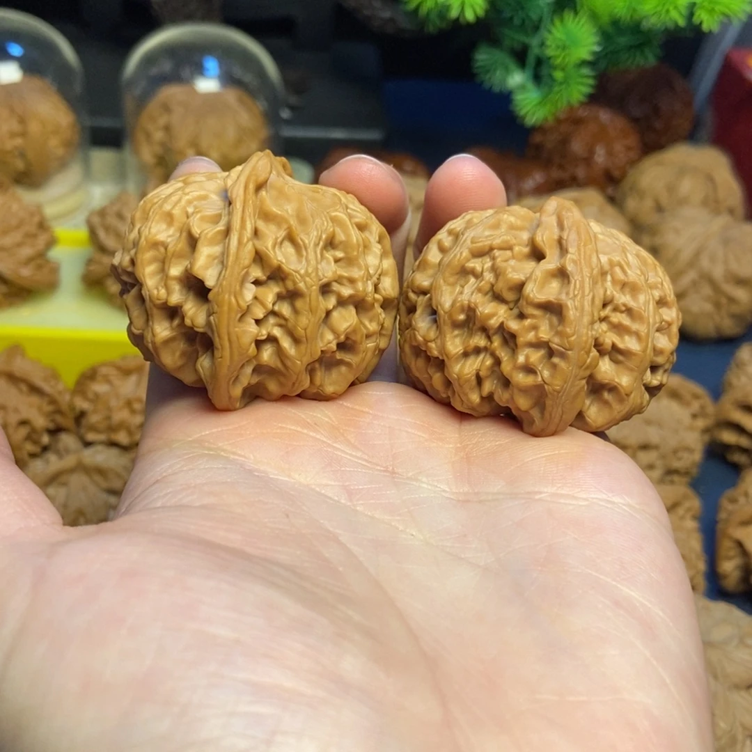 核桃核桃把件文玩苹果全品51